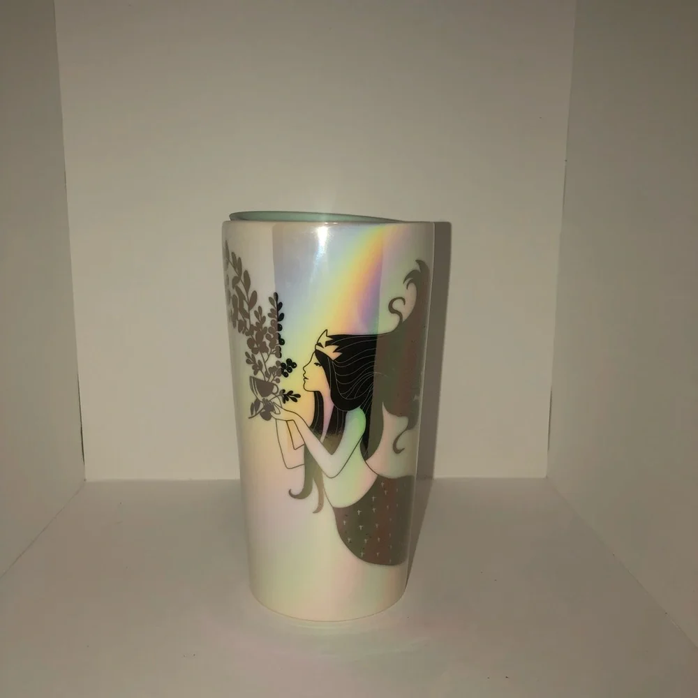 Starbucks Winter 2021 Collection Iridescent Ceramic Tumbler - Picture 3 of 6